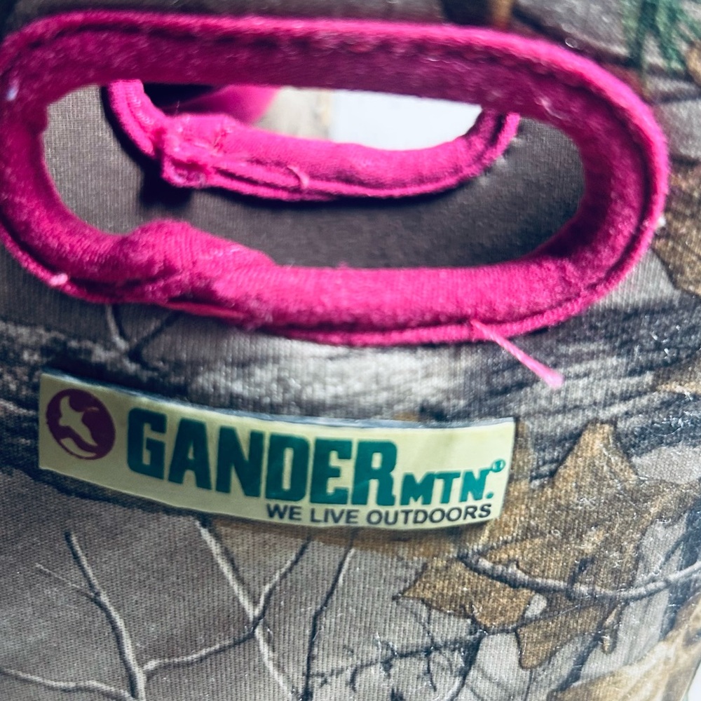 Gander Mountain Kids Camo and Pink Boots - Picture 5 of 6